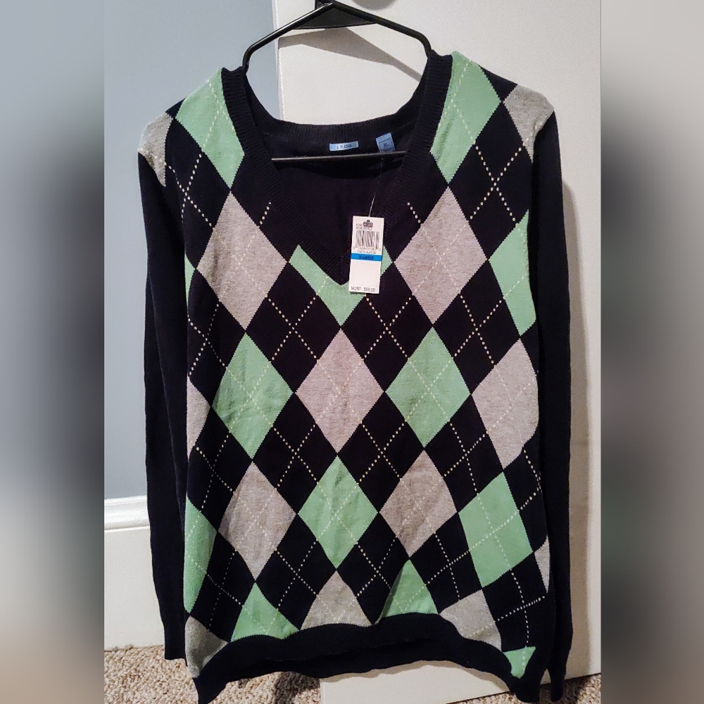 Izod Golf Long Sleeve Sweater